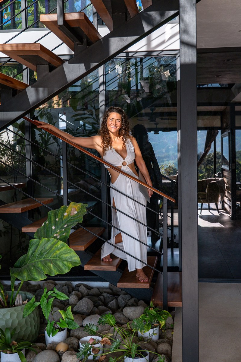 Natasha at home in Costa Rica